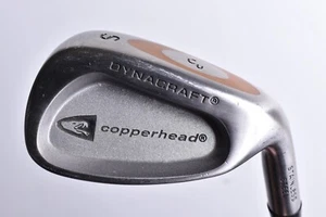 MENS DYNACRAFT SAND WEDGE GOLF CLUB REGULAR FLEX STEEL SHAFT CAVITY BACK - Picture 1 of 6