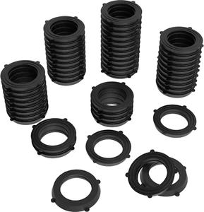 35 Pack Garden Hose Washers Rubber Washers Seals, Self Locking Tabs Keep Washer - Picture 1 of 6