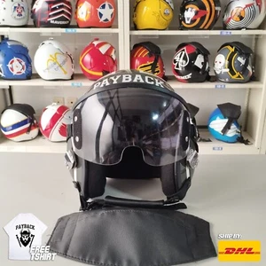 TOP GUN PAYBACK HGU-55 FLIGHT HELMET MOVIE PROP PILOT AVIATOR USN NAVY+ T-SHIRT - Picture 1 of 13