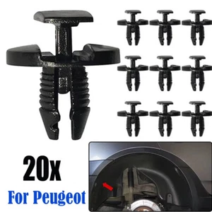 20 piezas Sujetador Coche Guardabarros Tarjeta Hebilla Hoja Tablero Tarjeta Clip Para Peugeot Citroen - Imagen 1 de 13