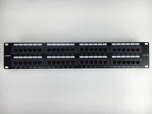 Intellinet P48T-KDA 48-Port CAT-5E Patch Panel 2U - Picture 1 of 3