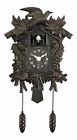 Acctim Hamburg Antique Bronze Cuckoo Wall Clock Hourly with Night Shut Off