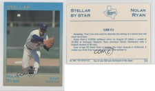 1991 Star Stellar /500 Nolan Ryan #24 HOF