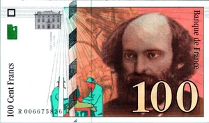 France 100 Francs 1997 Banknote Pick# 158 - Picture 1 of 3