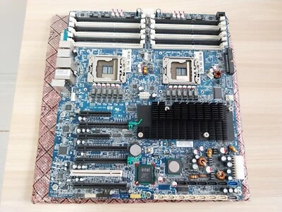 HP 591182-001 Dual LGA1366 Z800 Workstation Mboard - Fault on CP0 Dimms 1 & 3 - Image 1 of 3