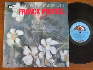 33T VINYL LP FRANCK POURCEL FAMOUS PAGES VOL 7 LA VOIX DE SON MAITRE LVSM - Picture 1 of 2