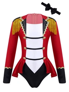 Toddler Circus Ringmaster Costume Carnival Fancy Dress Halloween Party Jumpsuit - Picture 1 of 19