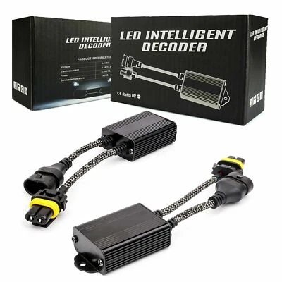 JDM ASTAR 9006 LED Faros Bombillas CanBus Advertencia Cancelador Condensador Decodificador 2x Foto 1 de 4