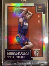 2015-16 Hoops Silver #268 Devin Booker RC Suns Rookie 025/299 - E