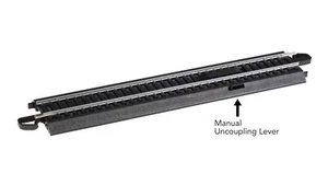 Bachmann HO Binario di disaccoppiamento europeo manuale 44470 NUOVO 9" dritto - Foto 1 di 2