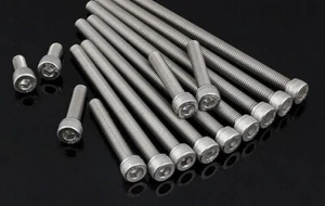 M10 x1,5 Edelstahl Innensechskantschraube Zylinderschraube metrisch Vollgewinde - Bild 1 von 10