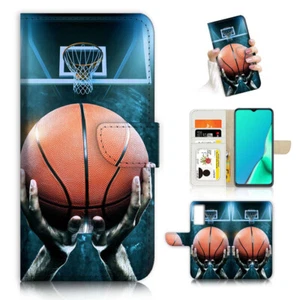( For Vivo Y01 ) Wallet Flip Case Cover AJ23292 Basketball - Photo 1 sur 7