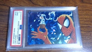 1992 Marvel Spider-Man II: 30th Anniversary 1962-1992 Prism #P10 PSA 9 MINT - Picture 1 of 3