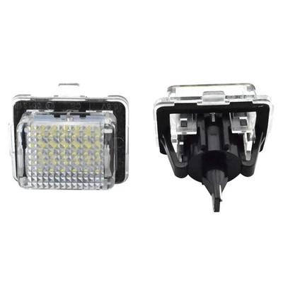 2Pcs LED License Plate Light Car Number Lamp for Benz W204/W212/W216/W221/W207 - Image 1 of 4