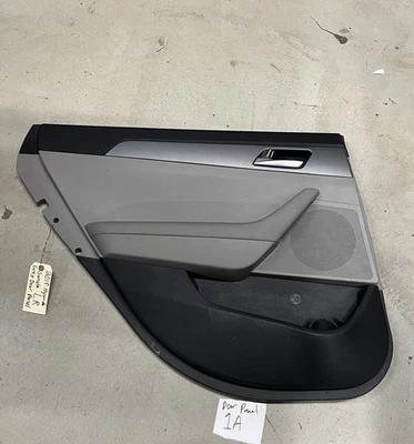 2015-2017 Hyundai Sonata Rear Left Driver Door Trim Panel 83301-C2000-TGG OEM - Image 1 of 4