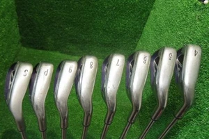 Callaway X-20 USA Iron Set 4-9+Pw+Sw Callaway Golf Steel UNIFLEX 8pcs RH Used - Picture 1 of 6