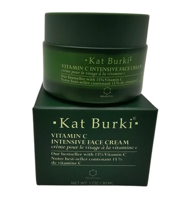 Kat Burki Vitamin C Intensive Face Cream 15% Brightening Anti-Aging New 1 Ounce - Image 1 of 4