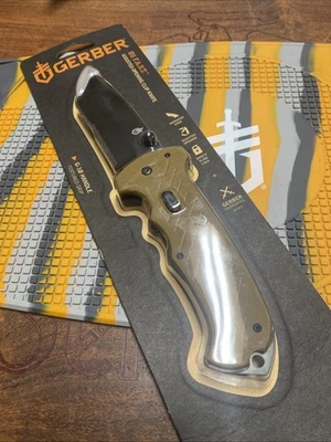 GERBER FAST 06 ASSIST OPEN TANTO BLADE FOLDING KNIFE- New - Image 1 of 4