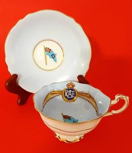 Coppa e piattino Paragon Patriotic Series WWII RCAF Royal Canadian Air Force AS-IS - Foto 1 di 6