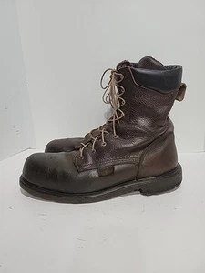 BOTAS REDWING 2408 CUERO MARRÓN PUNTERA ACERO TRABAJO HOMBRE 14(2E) - Imagen 1 de 6