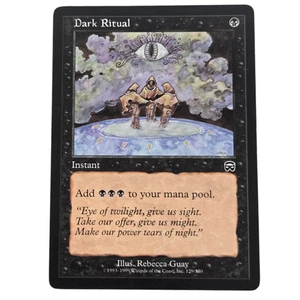 MTG Dark Ritual Mercadian Masques MMQ Common Black Instant Magic the Gathering - Picture 1 of 2