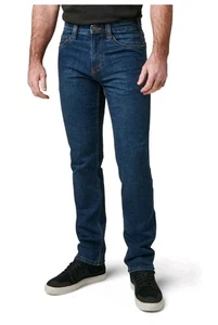 Pantalones de mezclilla 5.11 Tactical Defender-Flex para hombre 34x32 calce recto lavado oscuro - Imagen 1 de 5