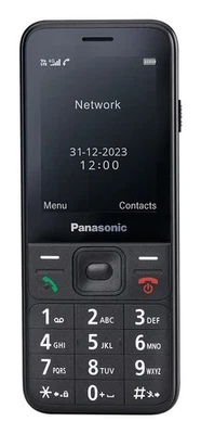 Panasonic KX-TF200 Telefono Cellulare Anziani Fotocamera Bluetooth Nero - Immagine 1 di 4