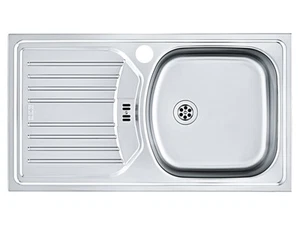 Franke Eurostar ETN 614-78 Nova - 101.0641.157 Edelstahlspüle Ungebürstet - Bild 1 von 2