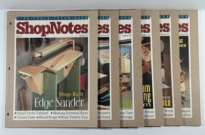 ShopNotes Magazine, Volume 7, 1998, six issues - Image 1 of 4