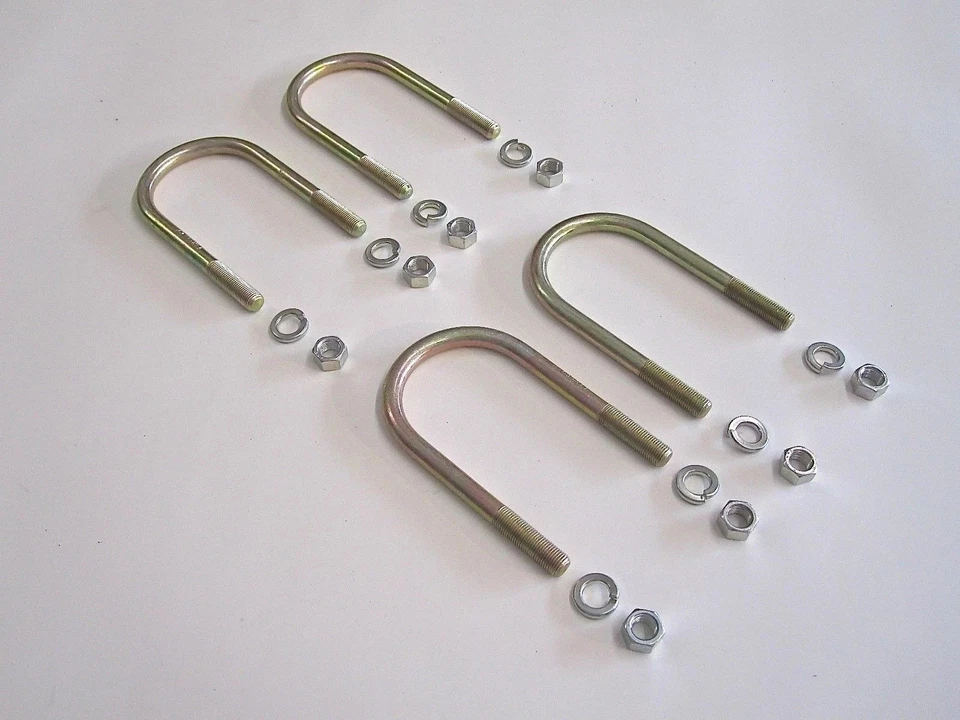 u-bolt & nut set for leaf spring fit for suzuki samurai 85-95 # 41411M83000 — 第 1/1 张图片