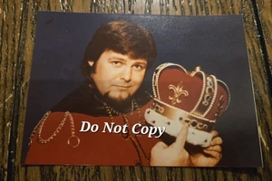 Jerry Lawler 3,5 x 5 Foto Memphis Wrestling Original Photo. Gimmick Tisch - Bild 1 von 2