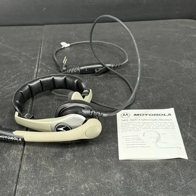 Motorola Gaming Headset Official NFL Coach Headset Clip Mic USB playstation xbox - Image 1 of 4