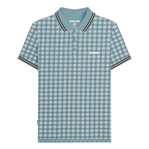 Lambretta  Polo SS25 Geométrico para Hombre (LB173) - Imagen 1 de 2