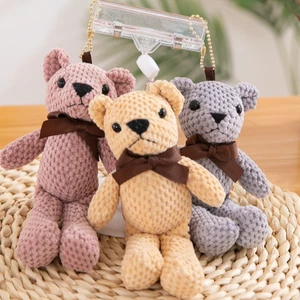 Soft Pineapple Bear Doll Keychain Plush Stuffed Animal Toy Stuffed Bear - Picture 1 of 17