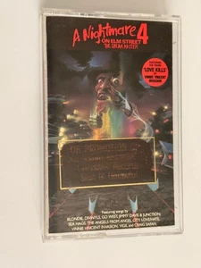 A Nightmare On Elm Street 4 The Dream Master Soundtrack Cassette 1988 Horror - Picture 1 of 19