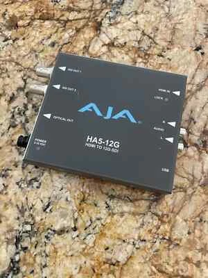 AJA HA5 12G HDMI 2.0 to 12G SDI Mini Converter - Image 1 of 2