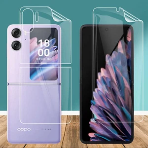 Oppo Find N2 Flip TPU Hydrogel Full Cover Flip Screen Protector - Crystal Clear - Picture 1 of 9
