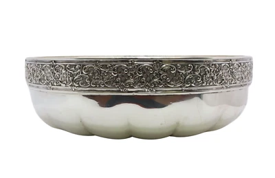 Tazón perforador de cuatro (4) pinta de plata esterlina Tiffany & Co. 8230 fabricantes #4539 Foto 1 de 4