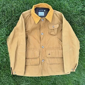 VTG REDHEAD BONE DRY Size 44 Large/XL Mens Canvas Hunting Jacket Game Pouch Coat - Picture 1 of 8