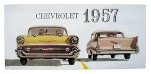57 Chevy Sales Folleto 1957 Chevrolet nuevo - Imagen 1 de 2