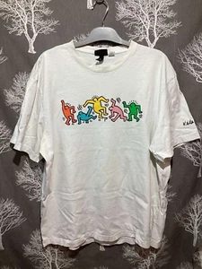 Keith Haring H&M T-Shirt, XL. - Bild 1 von 6
