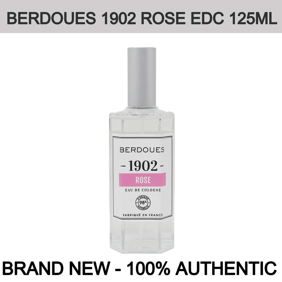 НОВЫЙ! Parfums Berdoues 1902 Rose одеколон-спрей для женщин 4,2 унц - Изображение 1 из 1