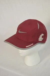 Nike Featherlight Washington State Puma Mütze Dri-Fit Laufen Fitness verstellbar - Bild 1 von 9