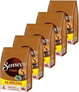 Douwe Egberts Senseo Strong, Dark Coffee Pods 5 x 48 = 240 Pads - Picture 1 of 5