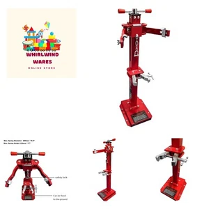 Red Heavy Duty Hydraulic Vehicle Auto Spring Compressor Hand Operate Spring C... - Picture 1 of 9