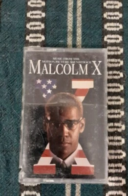 Malcolm X OST (Cassette, Album, Comp) Qwest USA Like New Used NM Excellent Cond. - Image 1 of 2