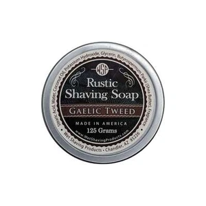 Gaelic Tweed Rustic Shaving Soap (Tin) - by Wet Shaving Products (Used) - Picture 1 of 2