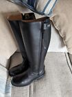 New Never Worn Tuffa Breckland Black Standard Riding Boots Size 5 UK 38 RRP 209