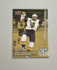 2022-23 Upper Deck Game Dated Moments Gold /100 SC Final - William Karlsson #105