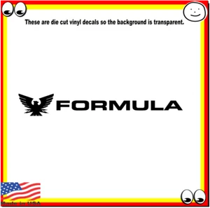 Formula Boats Vinyl Cut Decal Sticker Logo - Picture 1 of 2